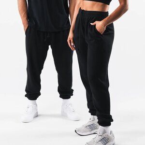 Brand new with tags Alphalete Black Cotton Sweatpants - Cozy Lounge Sweatpants